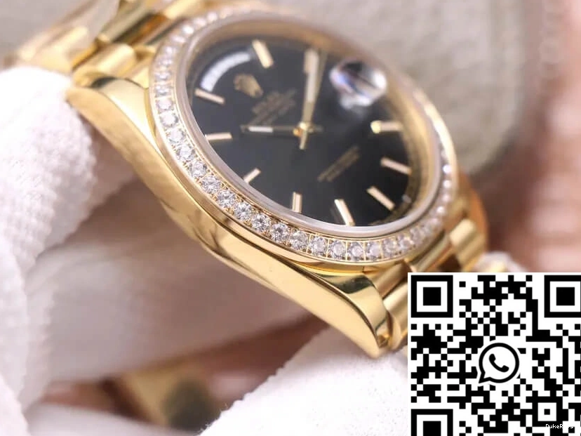 Factory Gold Rolex Yellow Diamond Date EW Day 40MM 0907